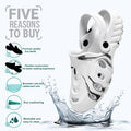 Clogs for Men (White & Black) - Trendify Store