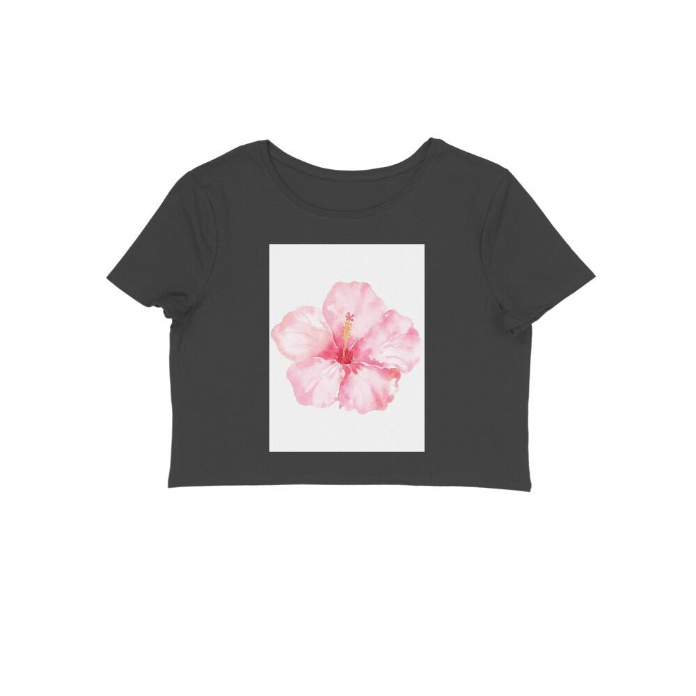 Floral Crop T-shirt for Women - Trendify Store