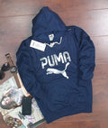 Hoodie for Men & Women – Unisex Printed Hoodie (Blue, S) - Trendify Store