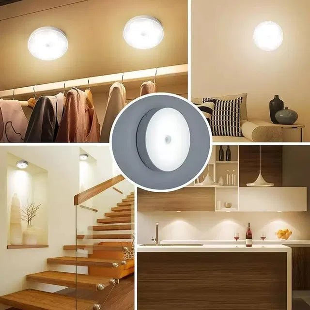 Motion Sensor Light for Home with USB Charging Wireless LED Night Light ( Pack of 2) - Trendify Store