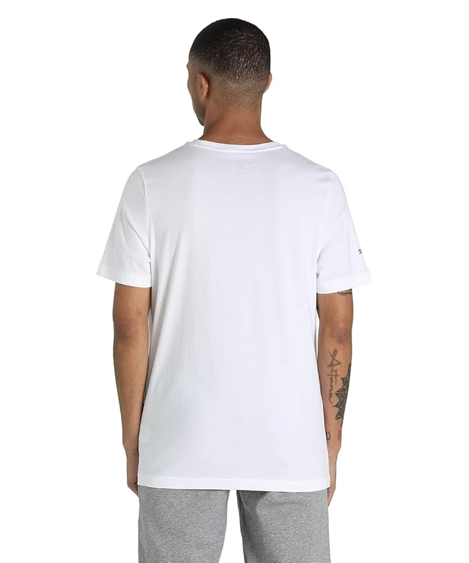Puma Men's Regular Fit T-Shirt (White, M) - Trendify Store