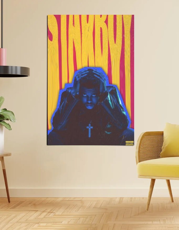 Starboy the Weeknd wall poster - Trendify Store